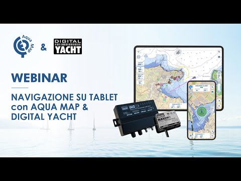 App di navigazione marina Aqua Map con AIS e convertitori Digital Yacht - Digital Yacht Italia
