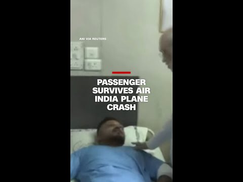 Passenger survives Air India plane crash