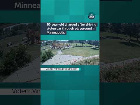 No children were hit by the driver, Minneapolis Police Department has said  #itvnews