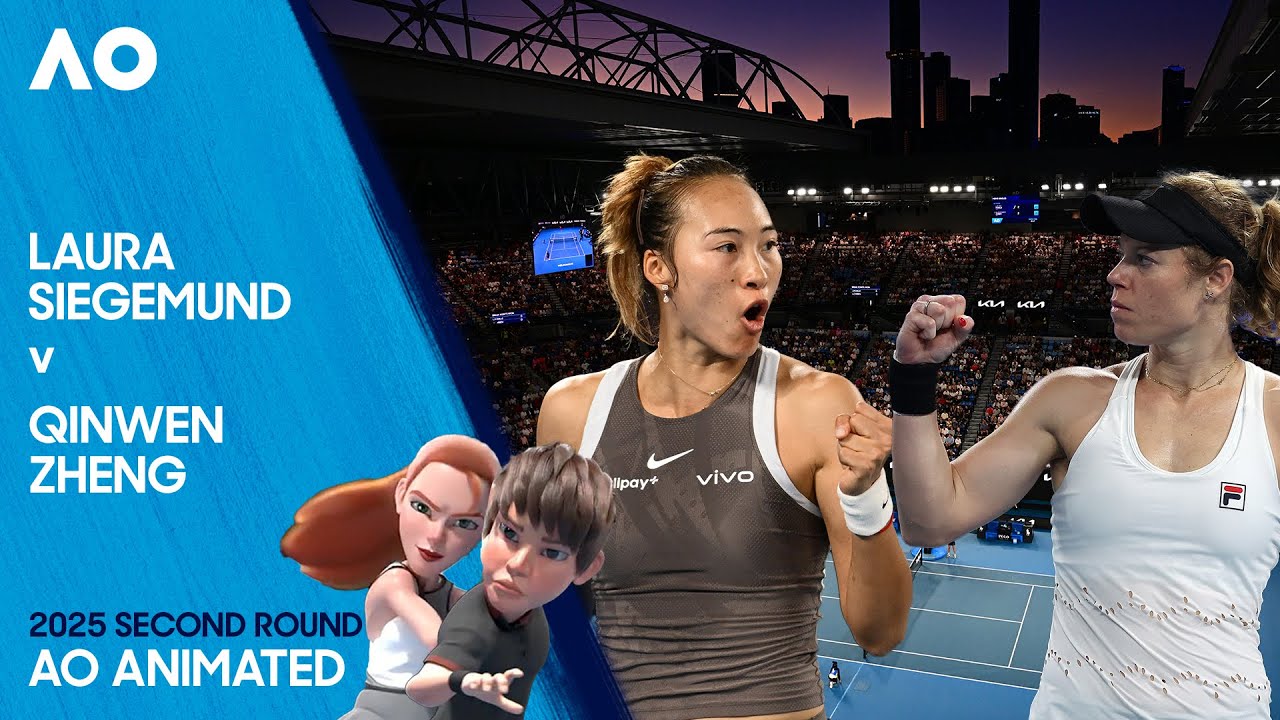 LIVE | Laura Siegemund v Qinwen Zheng | AO Animated | Australian Open 2025