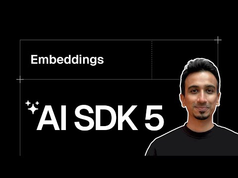Next.js AI SDK Tutorial - 28 - Embeddings