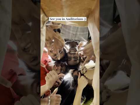 See You Guys in Auditorium 🫶| Orientation'24 | ENSO DSC | Delhi University |#youtubeshorts #trending