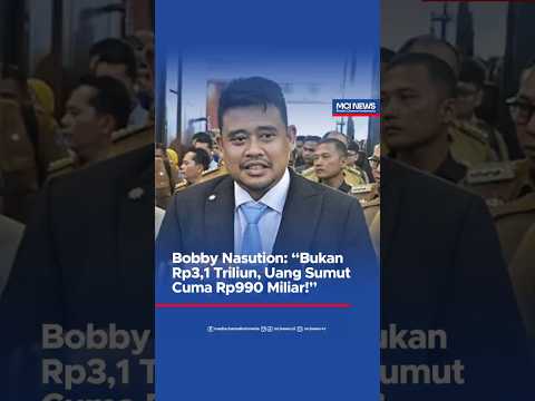 Video thumbnail Gubernur Sumatera Utara, Bobby Nasution, membantah pernyataan Menteri Keuangan Purbaya Yudhi Sadewa