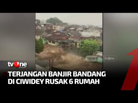 Flash Flood in Ciwidey Damages Dozens of Residents’ Houses