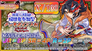【視聴者参加型】ポイント制構築デッキ参加型ルムマ！【遊戯王マスターデュエル 第158回】