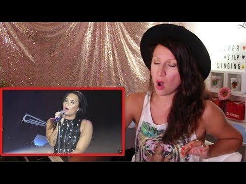 Vocal Coach REACTS to DEMI LOVATO'S- BEST LIVE VOCALS
