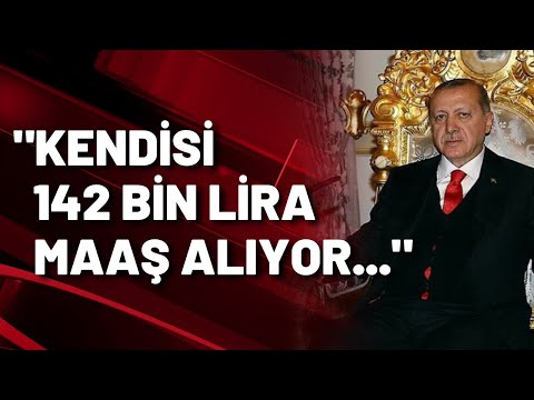 İŞSİZ VATANDAŞ ERDOĞAN'A SESLENDİ: 142 BİN LİRA MAAŞ ALIYOR...