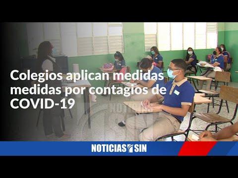 Cierran colegios por casos COVID-19