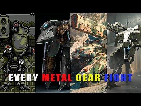 Evolution of Metal Gear Fight in METAL GEAR SOLID Games (1987 - 2025)