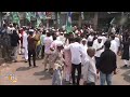 AIMIM Chief Asaduddin Owaisi Holds Rally Ahead of Nomination Filing in Hyderabad | News9  - 01:37 min - News - Video