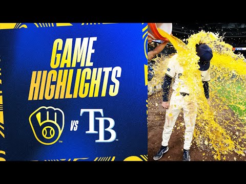 Rays vs. Brewers Game Highlights (4/30/24) | MLB Highlights