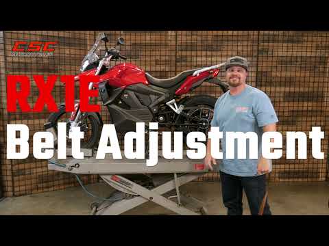 How to Service Your Belt Drive on the RX1E Electric Motorcycle