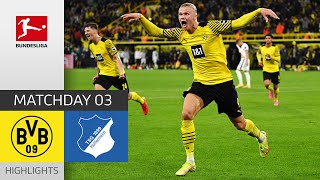 Borussia Dortmund — TSG Hoffenheim 3-2 | Highlights | Matchday 3 – Bundesliga 2021/22