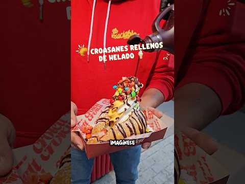 ¡Croasanes con helado y toppings BRUTALES! 🥐🍦🤤| Los Insaciables
