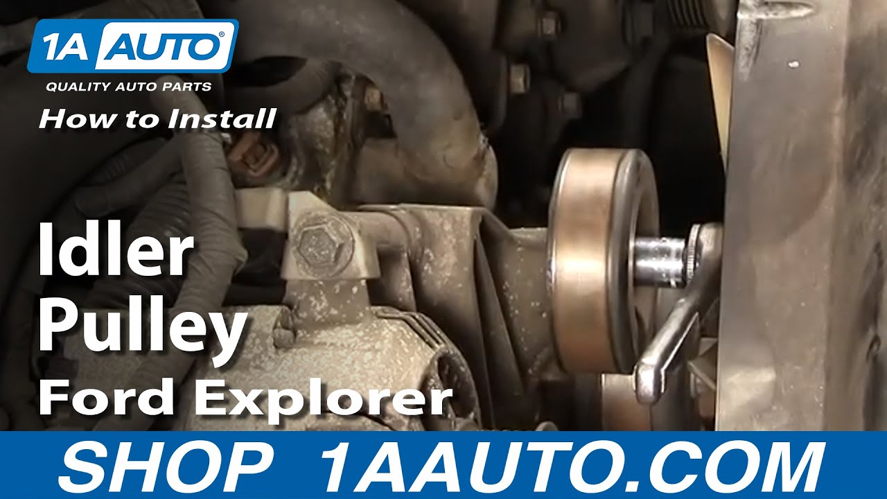 Replace tensioner pulley ford taurus