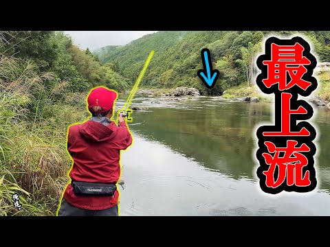 落ち鮎フィーバー直前の川で、このビッグベイトがヤバい。