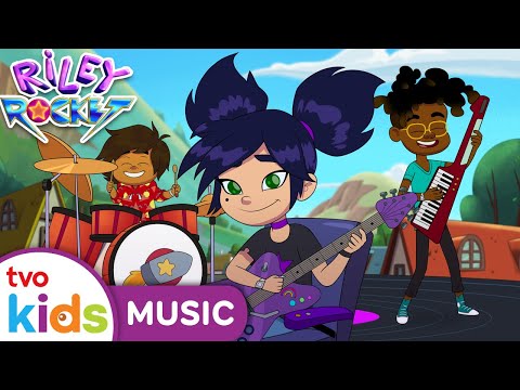 RILEY ROCKET - Beach Party Song 🏖🎸 Music Video | TVOkids