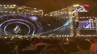 استقبال حافل لأنغام في افتتاح حفل مهرجان العلمين