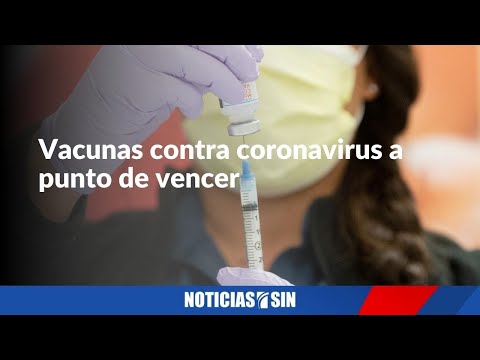 Vacunas contra coronavirus a punto de vencer