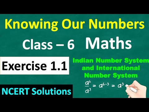 Knowing Our Numbers - Chapter 1 - Class 6th NCERT Maths ~ Q 1 - Ex 1.1 ~Answer Key of solutions