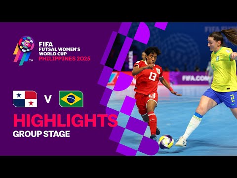 Full Match: Panama v Brazil | FIFA Futsal Women's World Cup Philippines 2025™