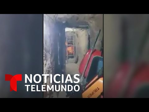 Descubren un túnel en México con el que buscaban robar una empresa de valores