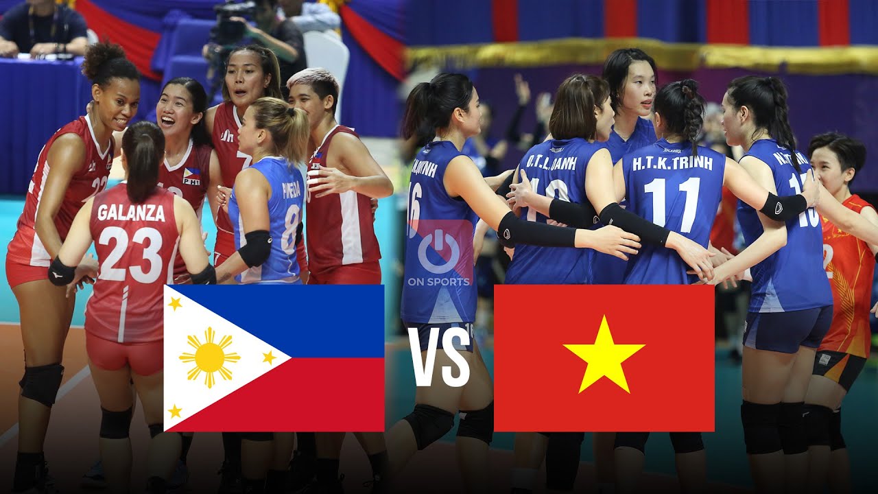 🔴Full HD | PHILIPPINES vs VIỆT NAM | Đẳng cấp ngôi sao Thanh Thúy, Kiều Trinh phô diễn sức tấn công