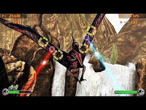 SHOOTING DINOSAUR GAMEPLAY | Fast Shooting Gameplay JURRASIC PARK