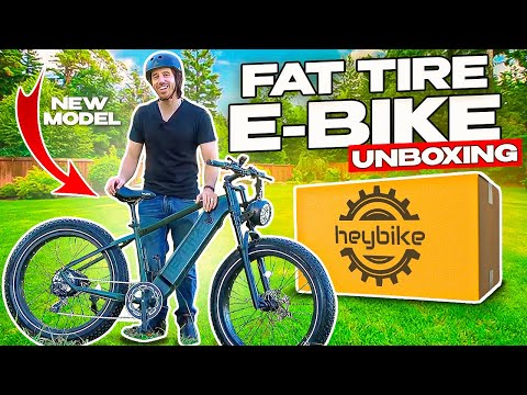 UNBOXING a new electric bike: HeyBike Brawn fat tire e-bike