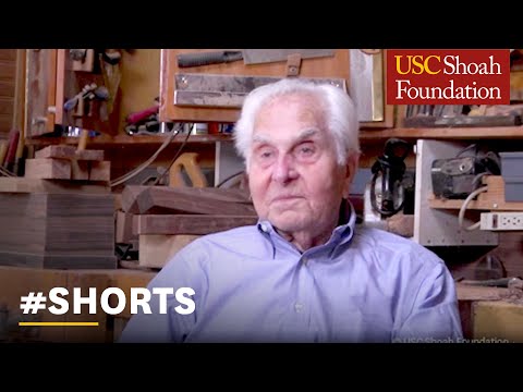 Escaping Auschwitz | Jewish Survivor David Marks | USC Shoah Foundation | #shorts