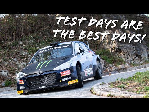 Testing for Rally Sanremo!