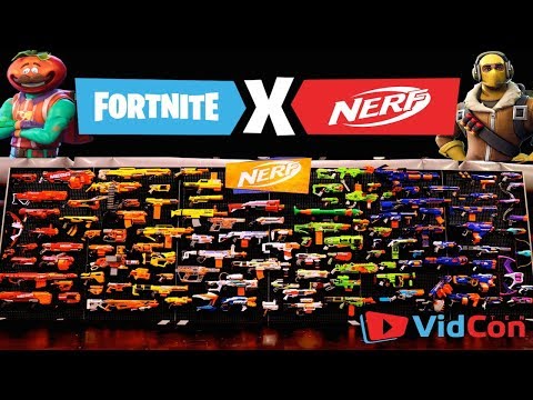 Fortnite x Nerf at Vidcon 2019