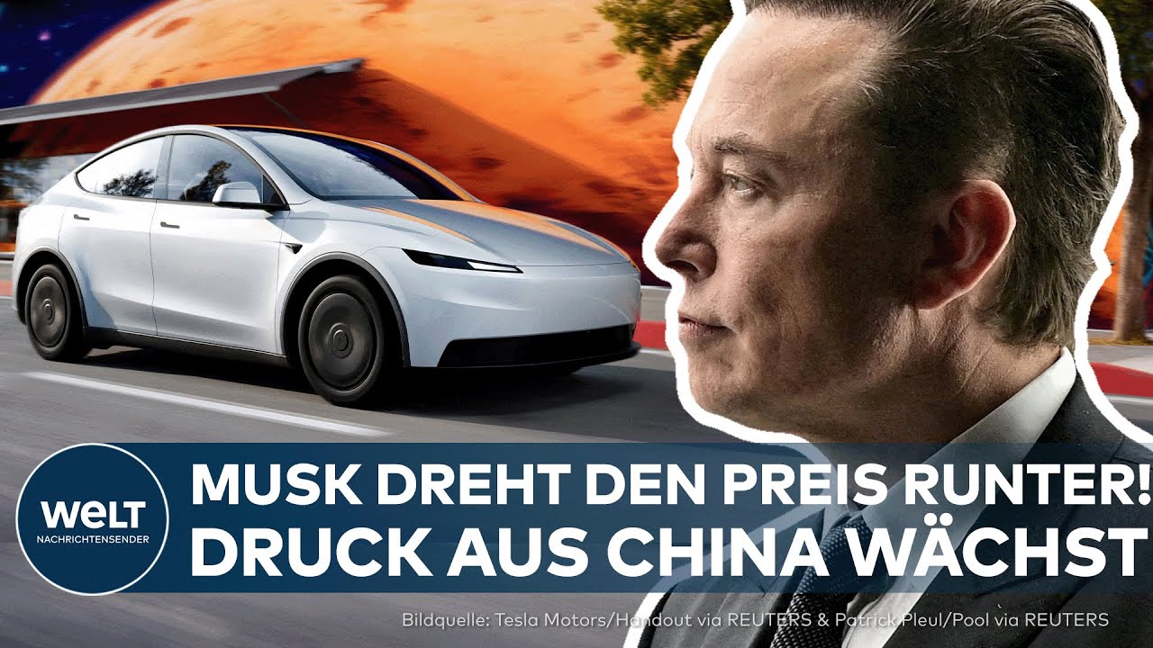 TESLA IN DER KRISE: Ansage an China! Elon Musk senkt Preise – Konkurrenz setzt Konzern unter Druck