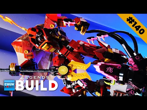 LEGO Speed Build! NINJAGO The Fire Knight Mech & Arin's Battle Mech! | NINJAGO Legends | Beat Build