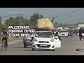 Palestinians continue to flee to southern Gaza  - 01:19 min - News - Video