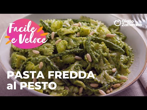 PASTA FREDDA al PESTO con PATATE e FAGIOLINI - FACILE e VELOCE!😍💚🌿