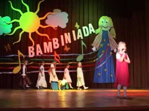 Kadr z filmu Bambiniada 2009 - Przedszkole Gminne Raszówka