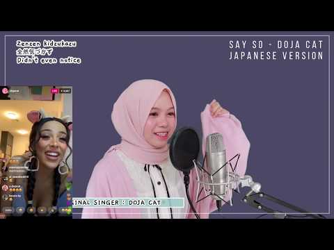 Say So - Doja Cat Reacts To Rainych Japanese Cover Side By Side
