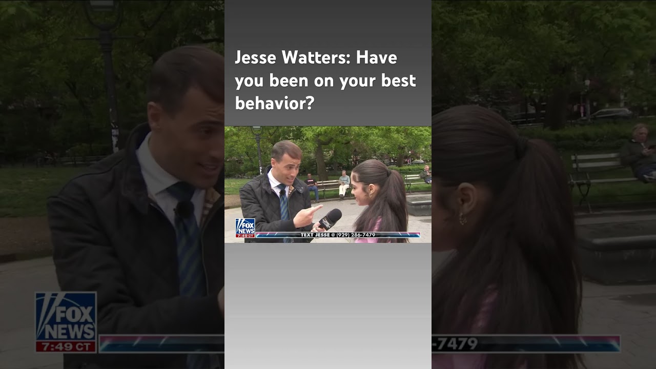 'Jesse Watters Primetime' grills people on their manners #shorts
