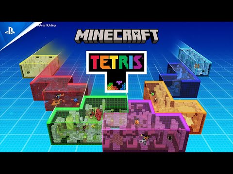 Minecraft - Tetris DLC Launch Trailer | PS4 Games