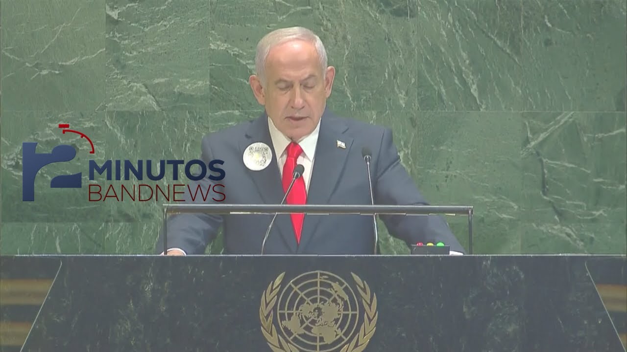Ainda não terminamos o trabalho diz Netanyahu   BandNews em 2 Minutos 260925   Tarde
