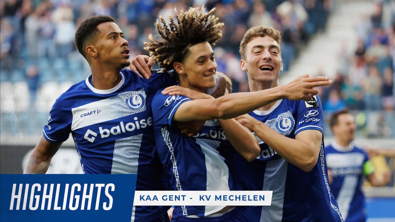 🎬 KAA Gent - KV Mechelen: 2-0