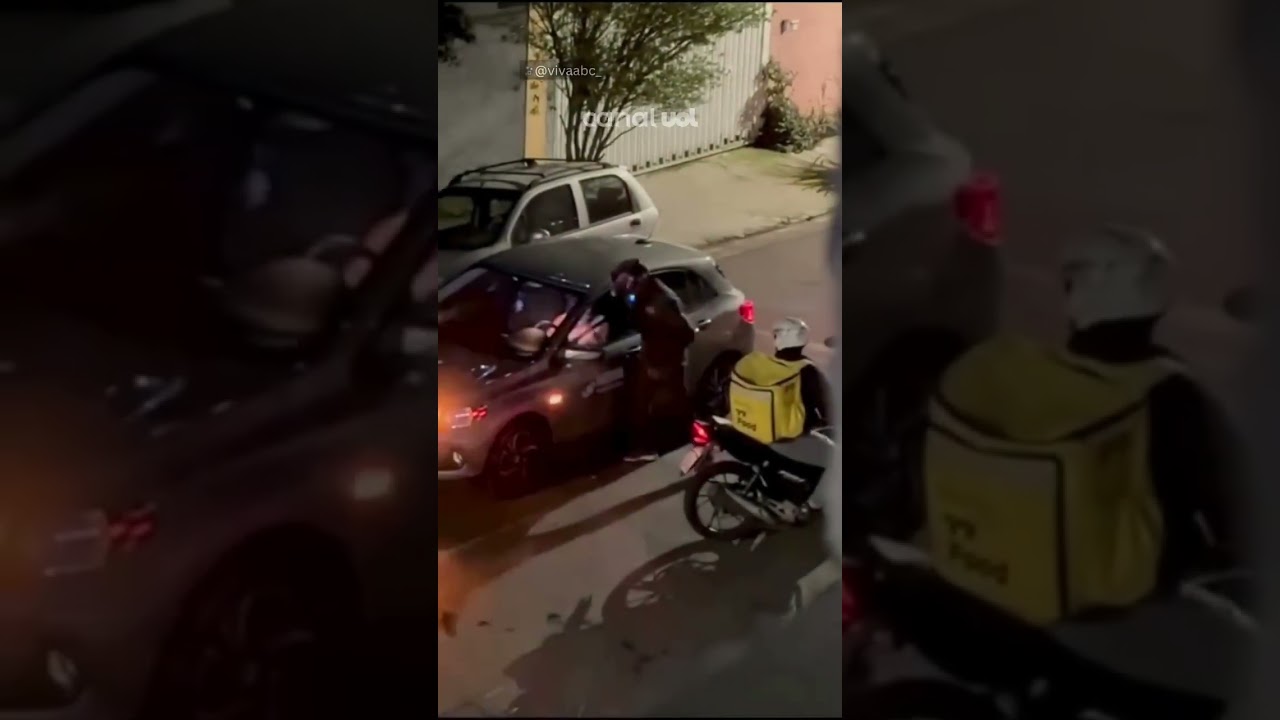 Assaltante dá tiro no chão para obrigar vítima a falar senha do celular em Santo André (SP); vídeo