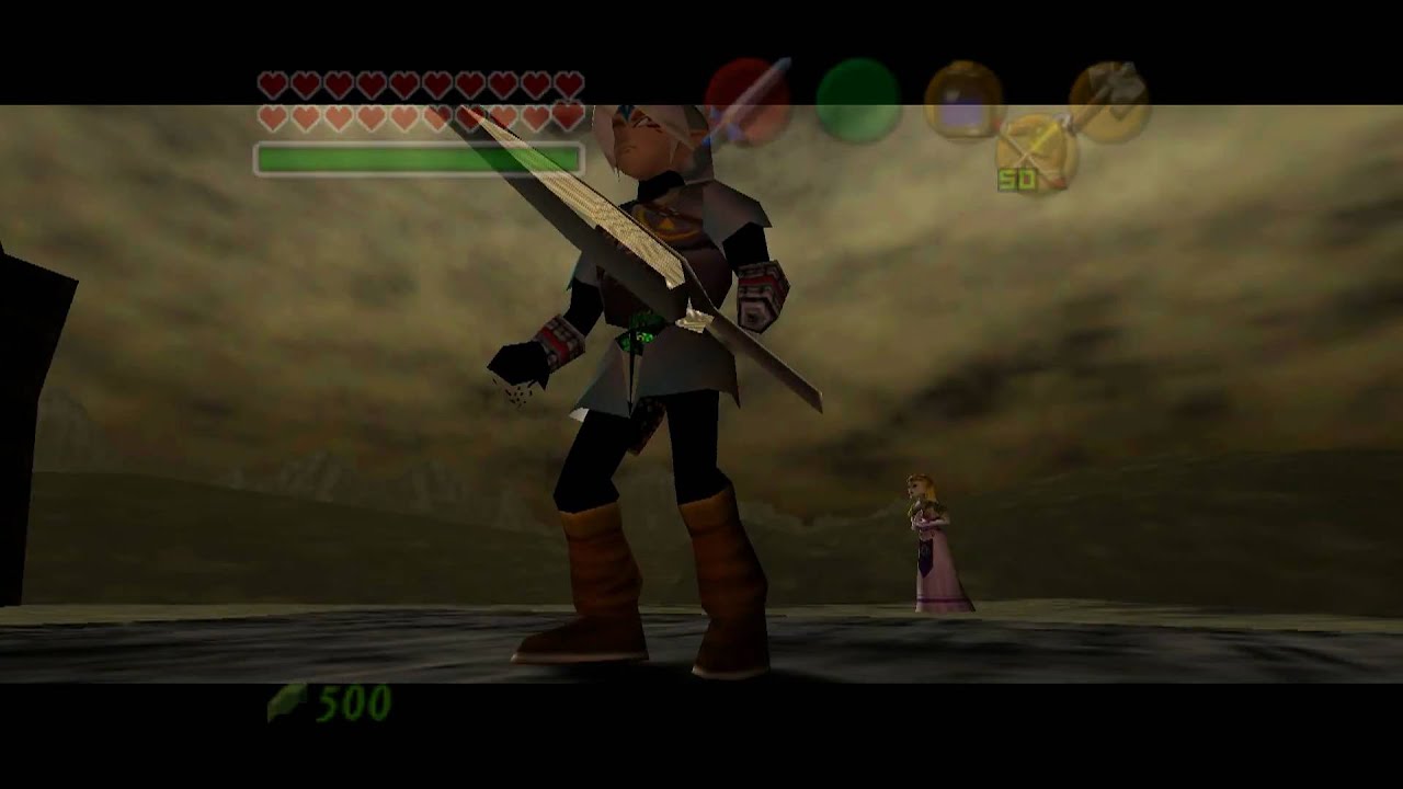 Fierce Deity Vs Ganon In The Legend Of Zelda Ocarina Of Time Master