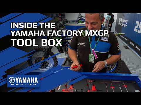 What is inside a Factory MXGP mechanics tool box?
