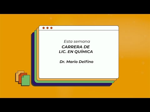 Licenciatura en Química - Dr. Mario Delfino