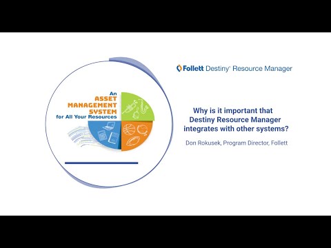 Follett Destiny Resource Manager School Software Integration