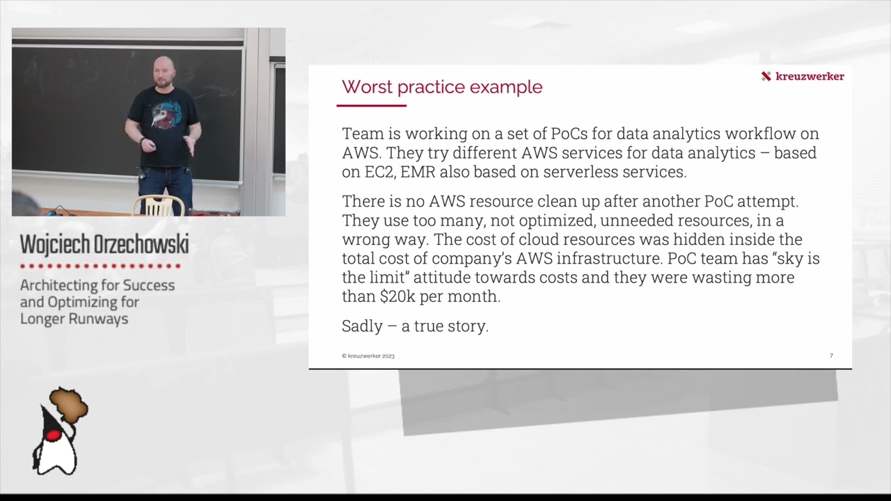 Toruń JUG #70 - "Architecting for Success and Optimizing for Longer Runways" - Wojciech Orzechowski