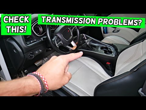 Service Transmission Warning, Transmission Problems Check This, Dodge Charger Dodge Challenger