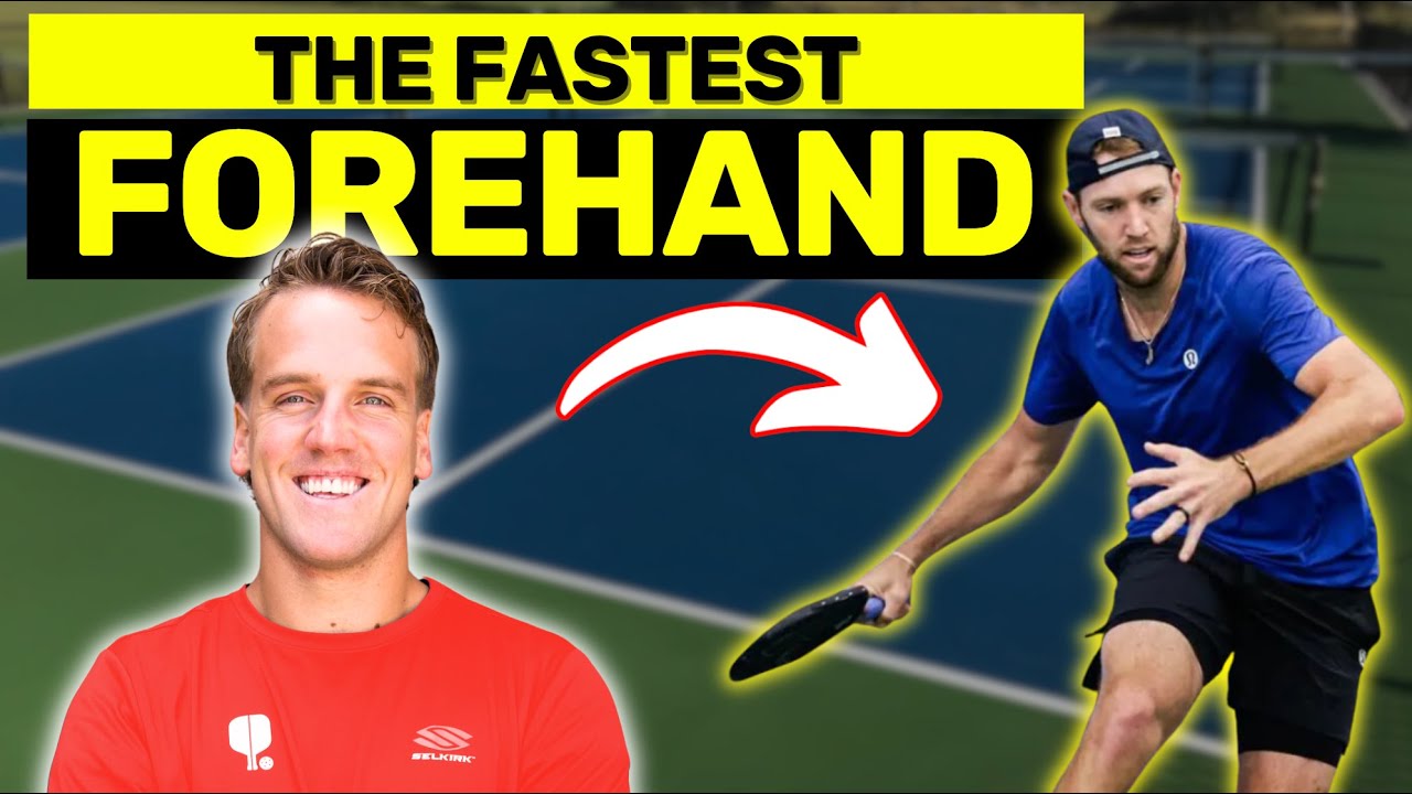 This forehand is taking over pickleball | The Jack Sock forehand